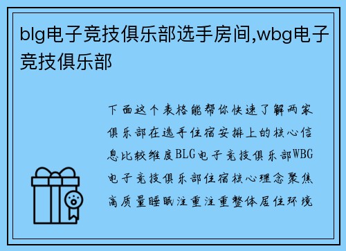 blg电子竞技俱乐部选手房间,wbg电子竞技俱乐部